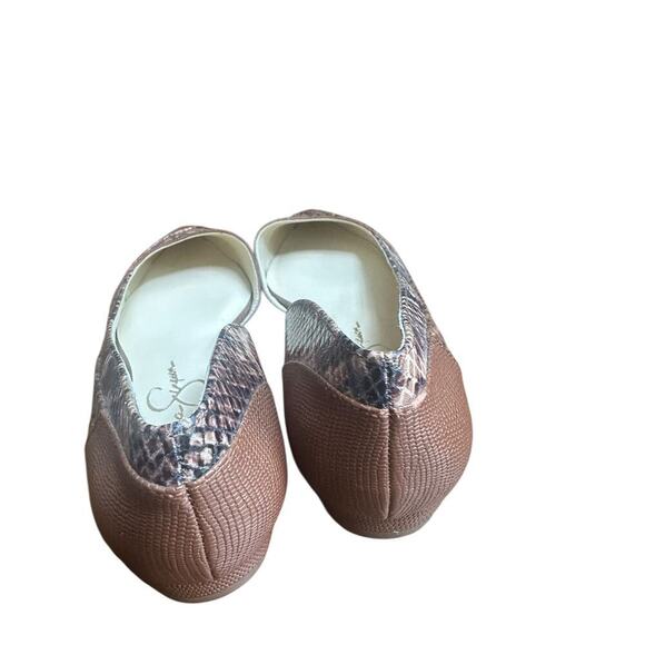 Jessica Simpson Women’s 8M Animal Print D’Orsay Pointed Toe Flats New - Picture 3 of 5